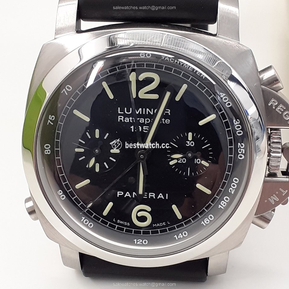 Panerai Luminor 1950 3 Days Chrono Flyback Mens watch Unisex Automatic Steel PAM00213