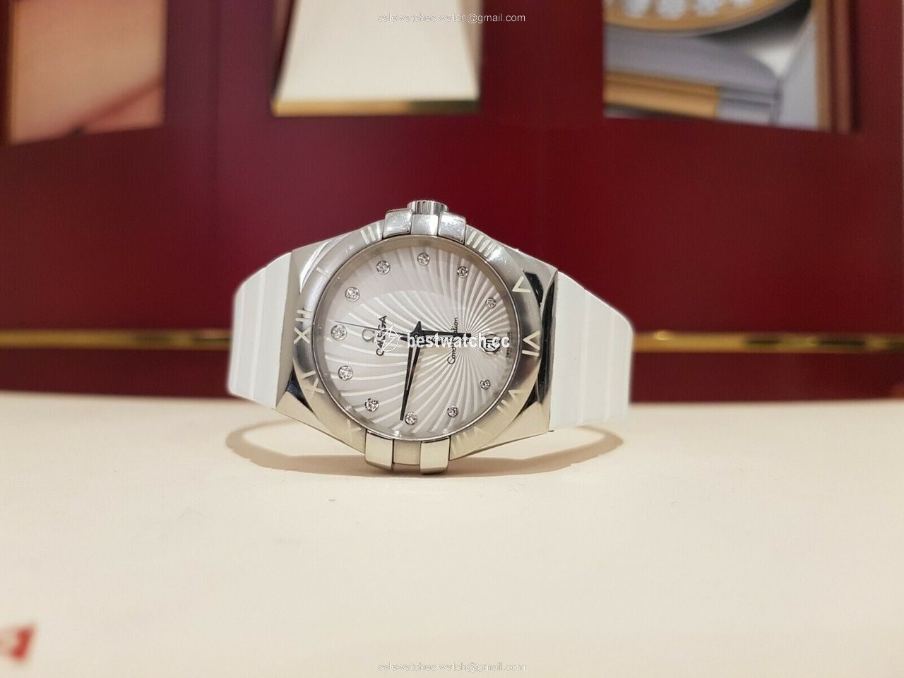 Omega Constellation Quartz Womens watch Quartz Steel 123.12.35.60.52.001