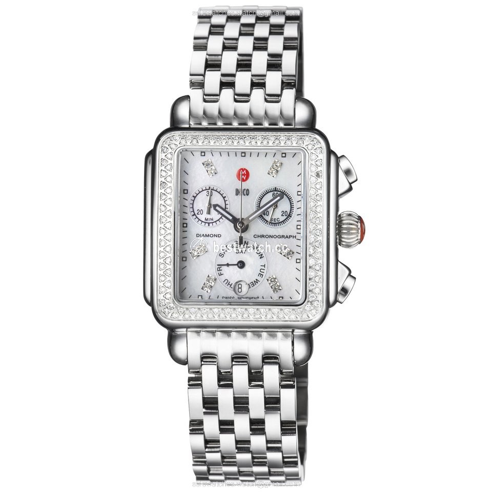 Michele Deco Womens watch Quartz Steel MWW06P000099-SDB