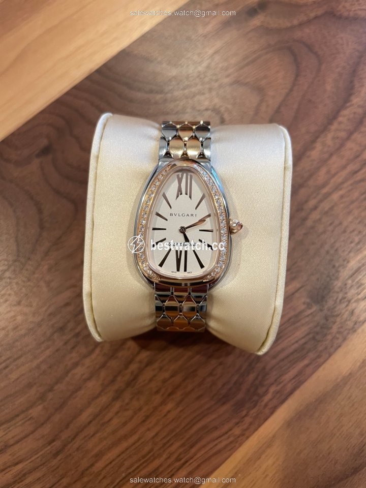 Bulgari Serpenti Womens watch Quartz Gold Steel 103274
