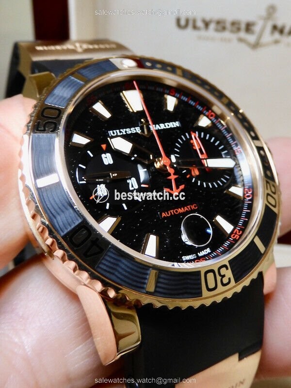 Ulysse Nardin Maxi Marine Diver Automatic Rose gold 8006-102