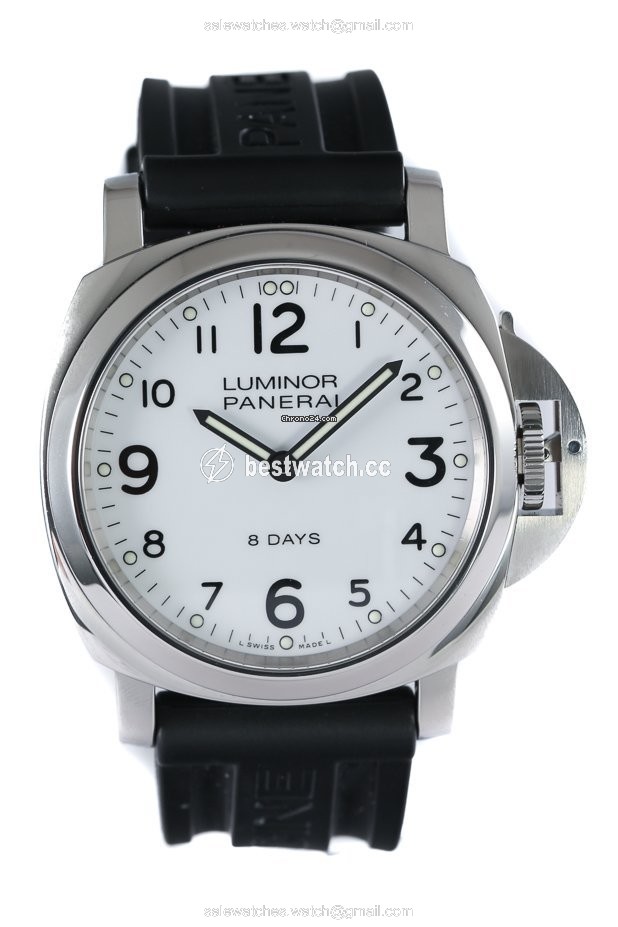 Panerai Luminor Base 8 Days Mens watch Unisex Manual winding Steel PAM 00561