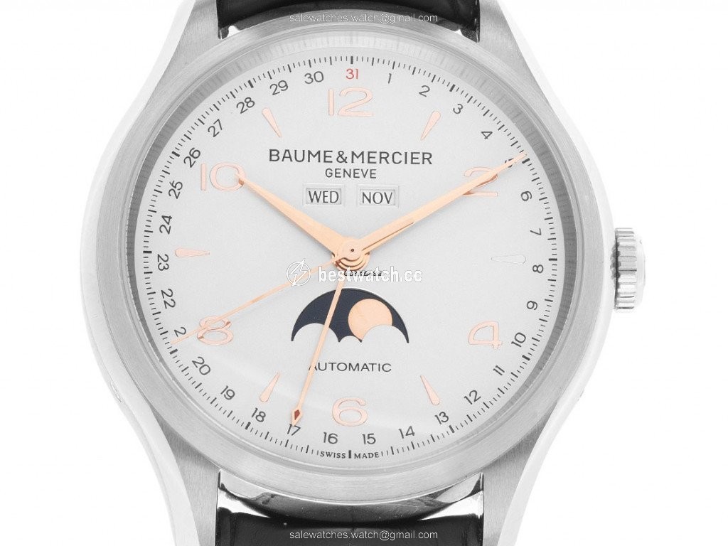 Baume & Mercier Clifton Mens watch Unisex Automatic Steel MOA 10055