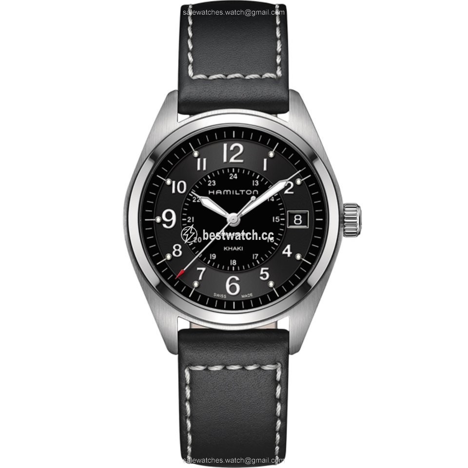 Hamilton Khaki Field Mens watch Unisex Quartz Steel H68551733