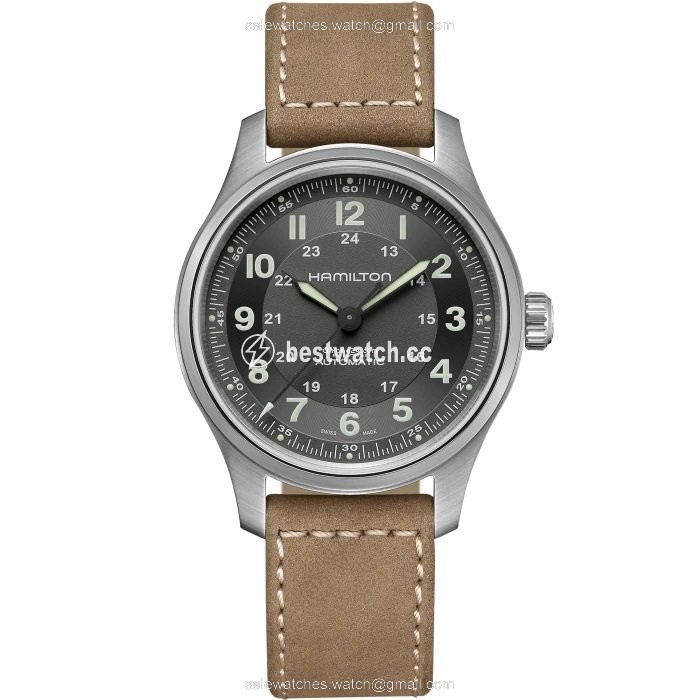 Hamilton Khaki Field Titanium Mens watch Unisex Automatic Titanium H70545550