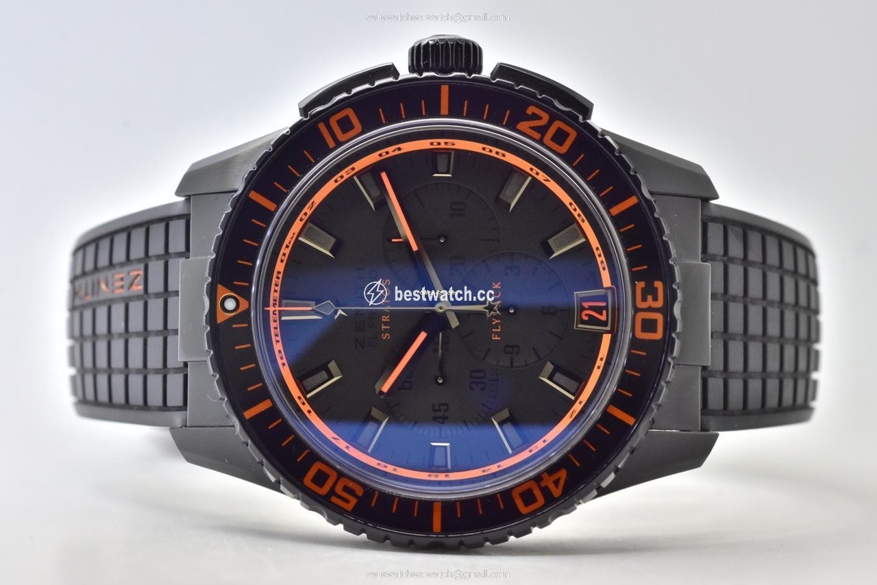 Zenith El Primero Stratos Flyback Mens watch Unisex Automatic Ceramic 24.2064.405 24.R517