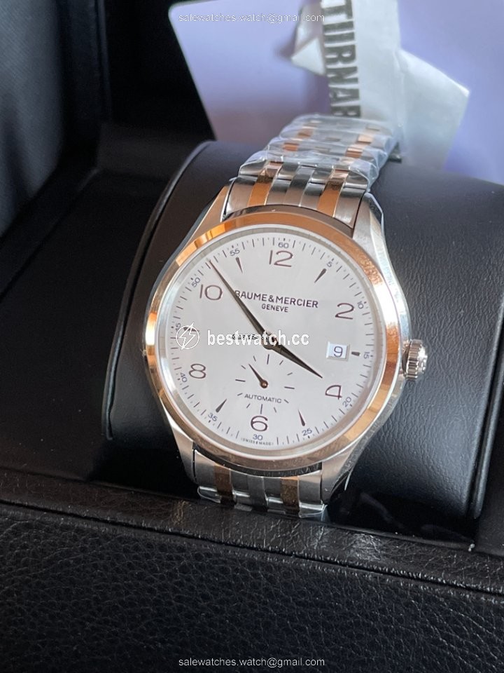 Baume & Mercier Clifton Mens watch Unisex Gold Steel MOA10140