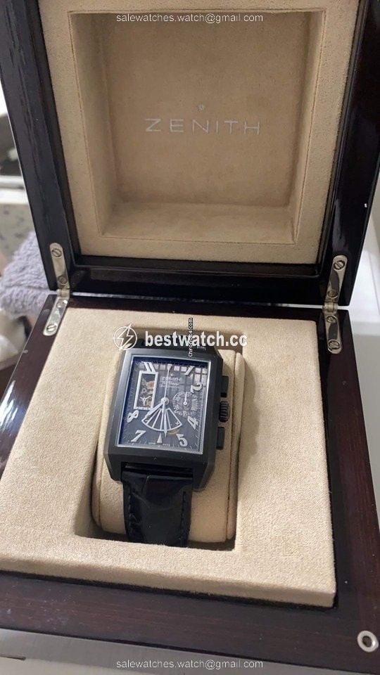 Zenith Port Royal Mens watch Unisex Automatic Titanium 95.0550.4021.77.C550