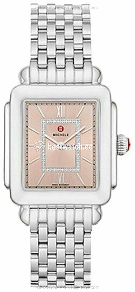 Michele Deco Quartz Steel MWW06X000036