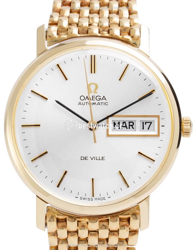 Omega De Ville Mens watch Unisex Automatic Yellow gold 162.0059