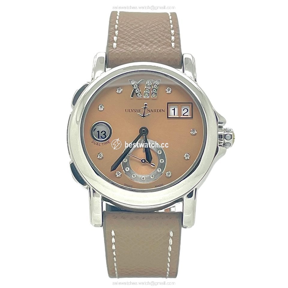 Ulysse Nardin Dual Time Womens watch Automatic Steel 243-22 30-09