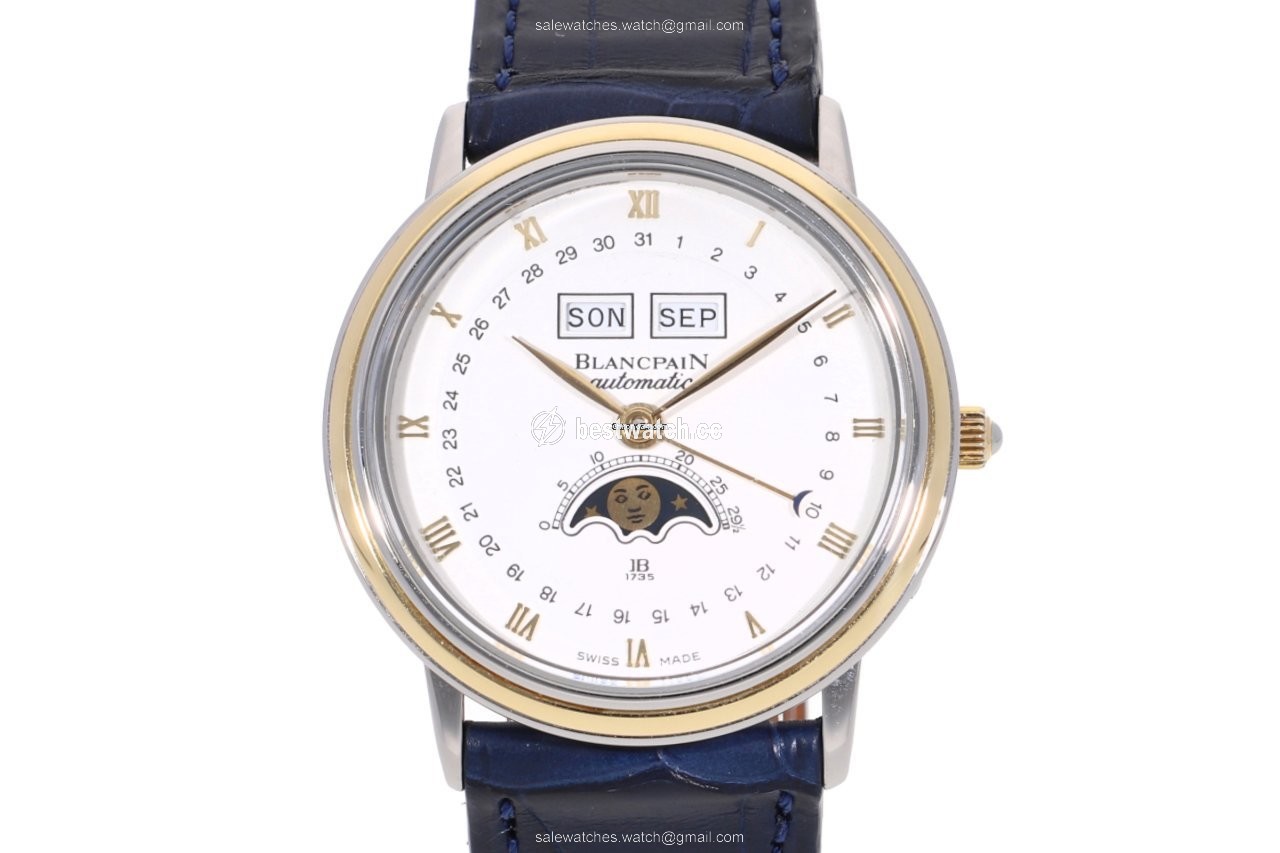 Blancpain Villeret Mens watch Unisex Automatic Gold Steel 6501