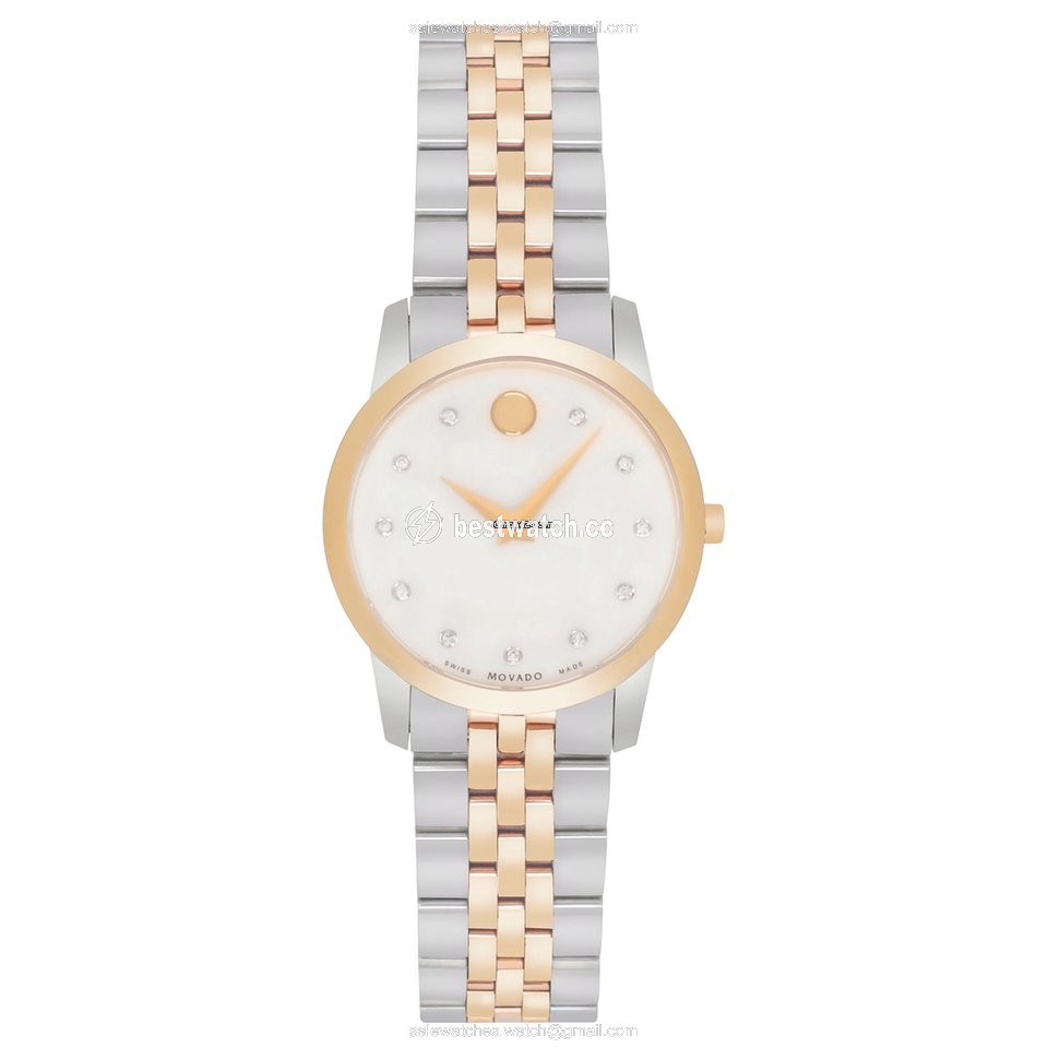 Movado Womens watch Quartz Gold Steel 607077