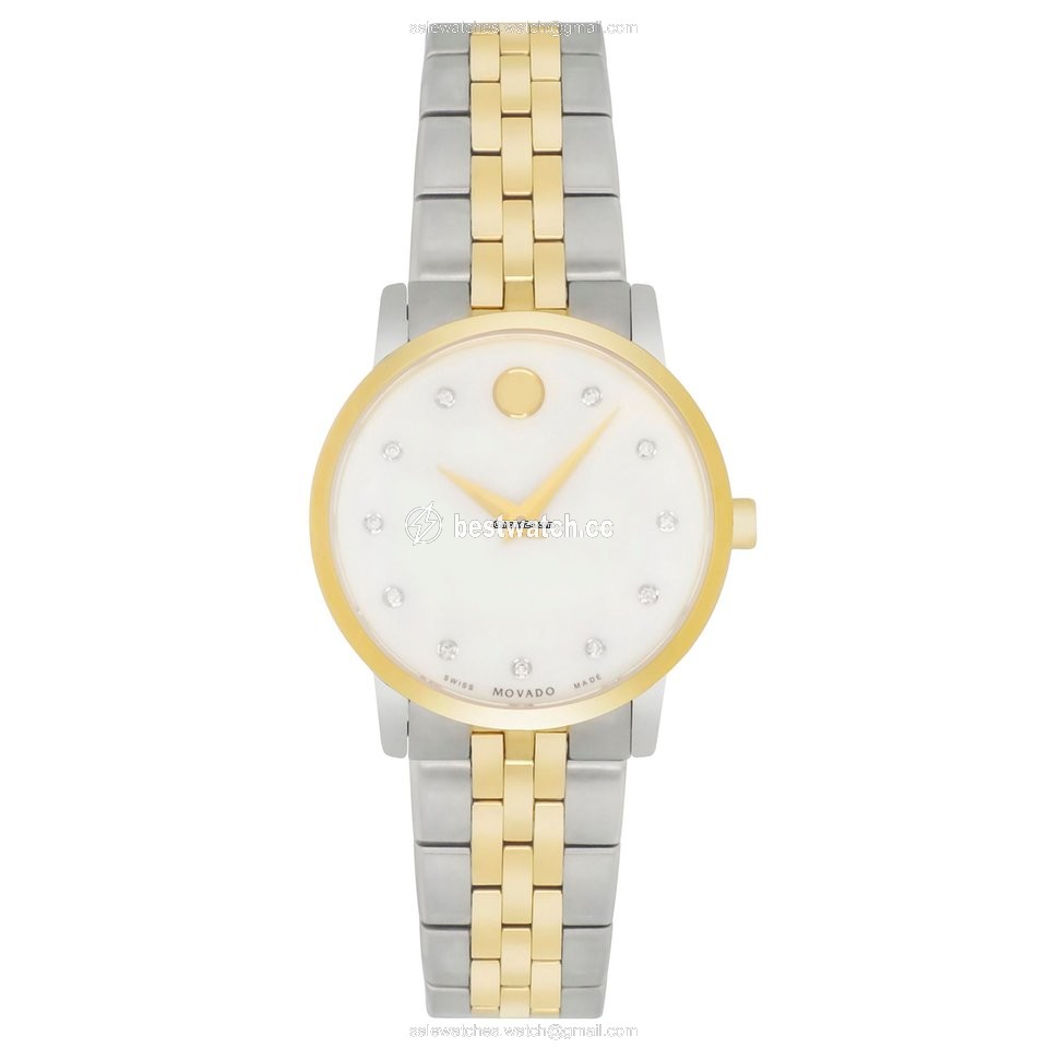 Movado Museum Womens watch Quartz Gold Steel 607208