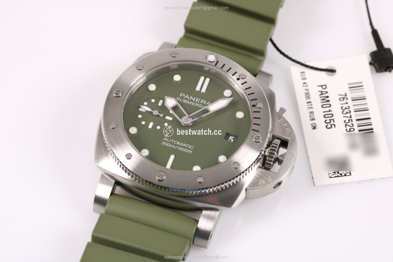 Panerai Mens watch Unisex Automatic Steel PAM01055