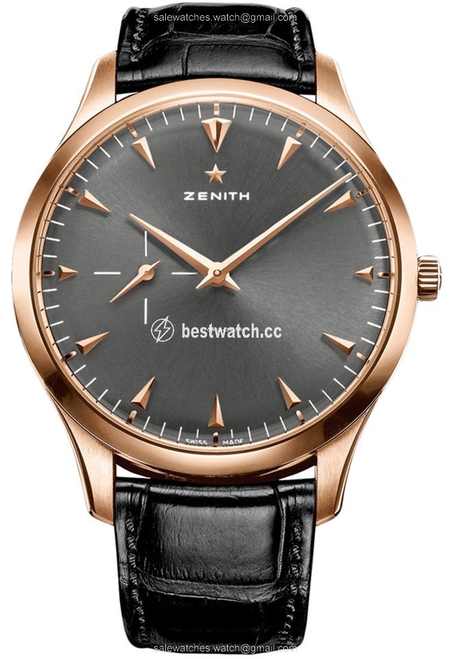 Zenith Elite Ultra Thin Mens watch Unisex Automatic Rose gold 18.2010.681 91