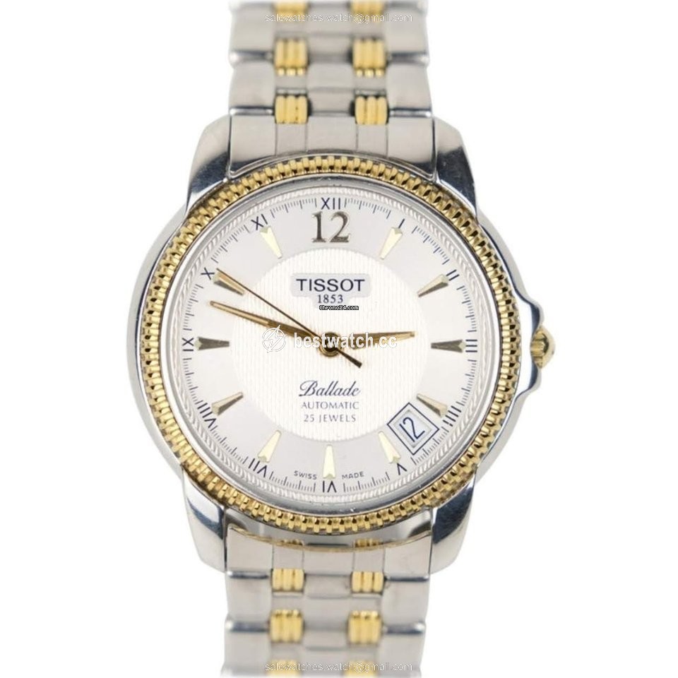 Tissot Ballade Powermatic 80 COSC Mens watch Unisex Automatic Gold Steel C279 379C
