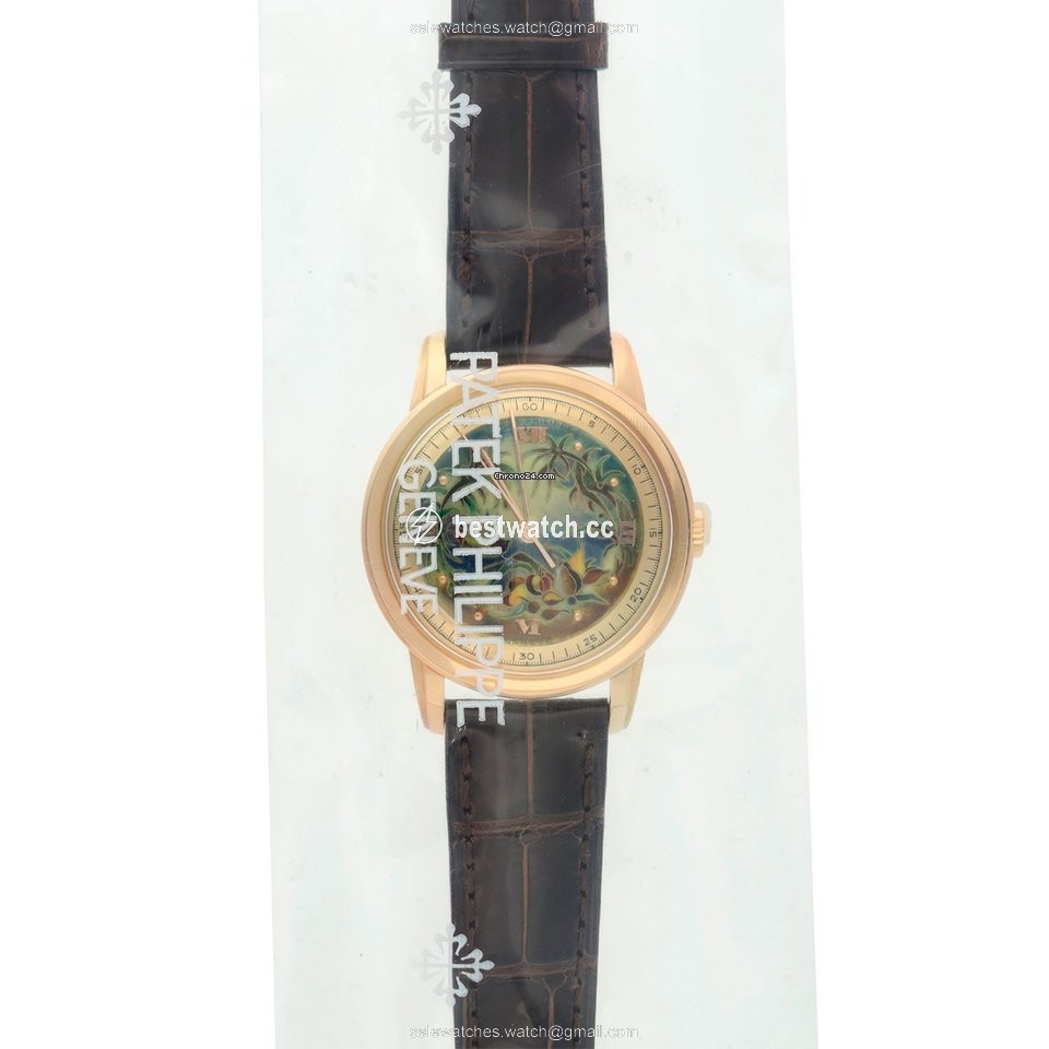 Patek Philippe Calatrava Mens watch Unisex Manual winding Rose gold 2481