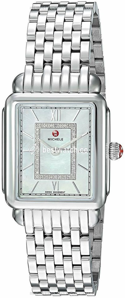 Michele Deco Quartz Steel MWW06I000026