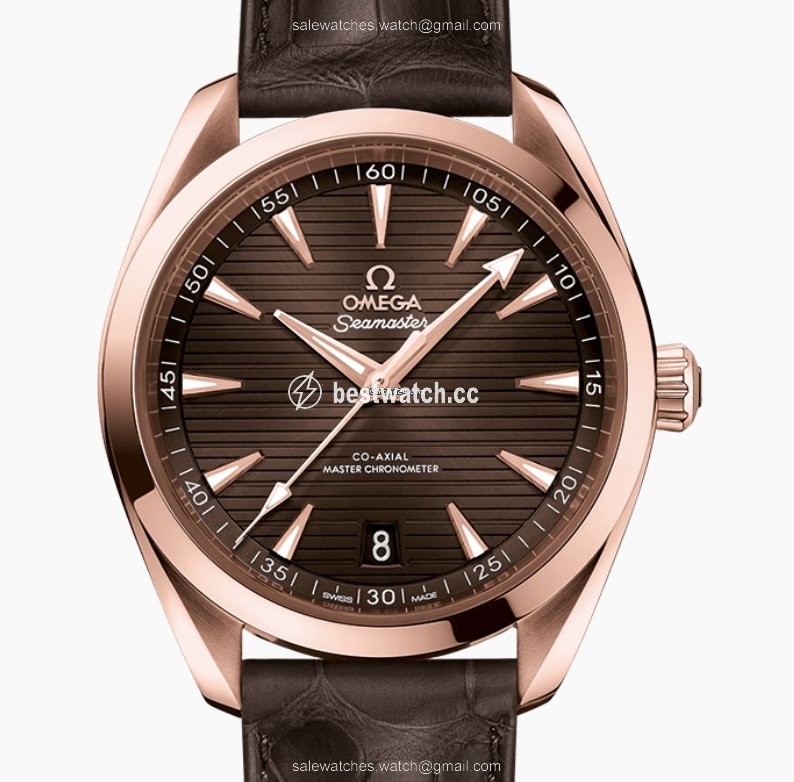 Omega Seamaster Aqua Terra Mens watch Unisex Automatic Rose gold 220.53.41.21.13.001