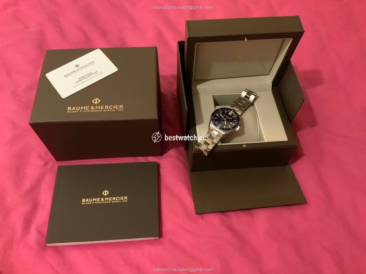 Baume & Mercier Clifton Mens watch Unisex Automatic Steel M0A10378