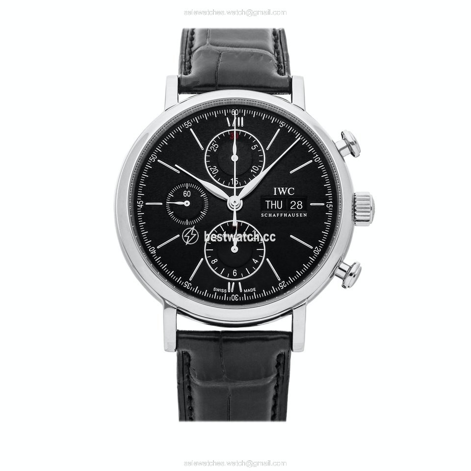 IWC Portofino Chronograph Mens watch Unisex Automatic Steel IW3910-08