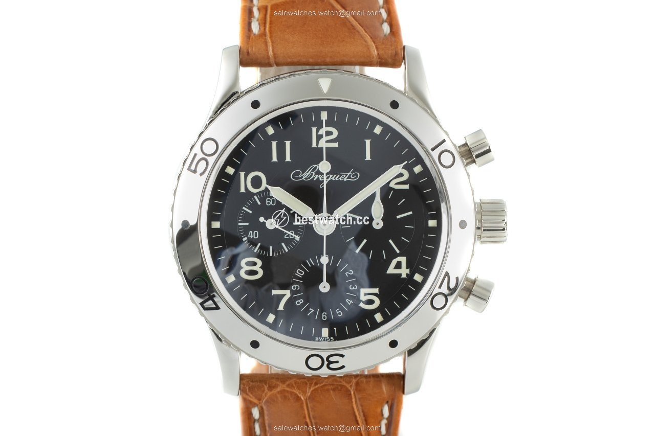 Breguet Type XX - XXI - XXII Mens watch Unisex Automatic Steel 3800