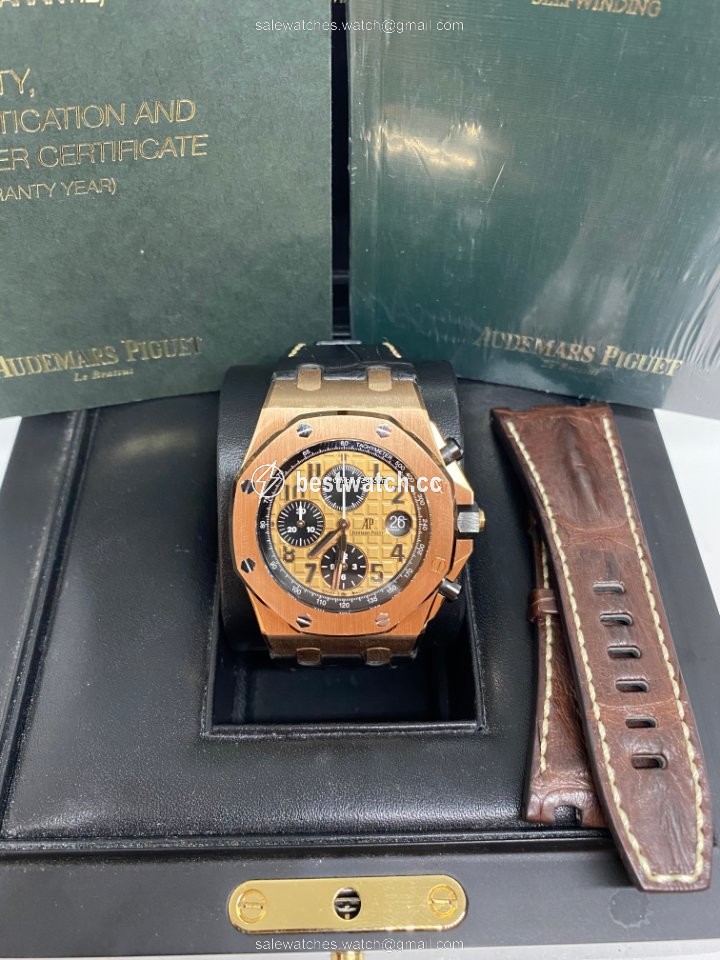 Audemars Piguet Royal Oak Offshore Chronograph Mens watch Unisex Automatic Rose gold 26470OR.OO.A002CR.01