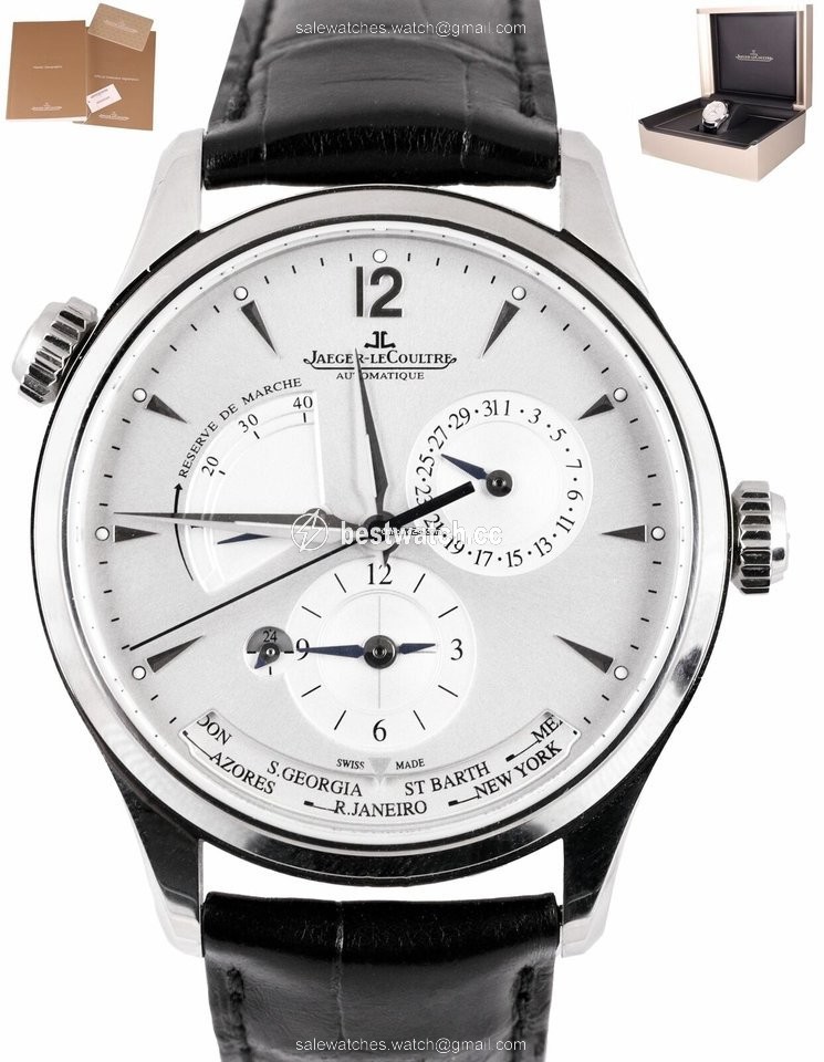 Jaeger-LeCoultre Master Geographic Mens watch Unisex Automatic Steel Q1428421