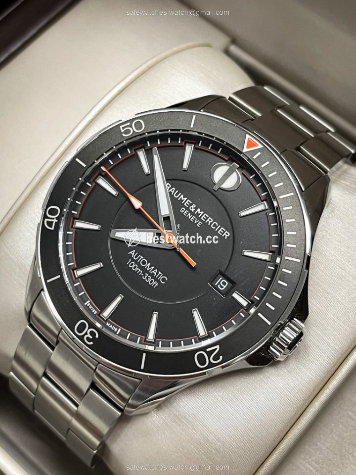 Baume & Mercier Clifton Mens watch Unisex Automatic Steel M0A1034