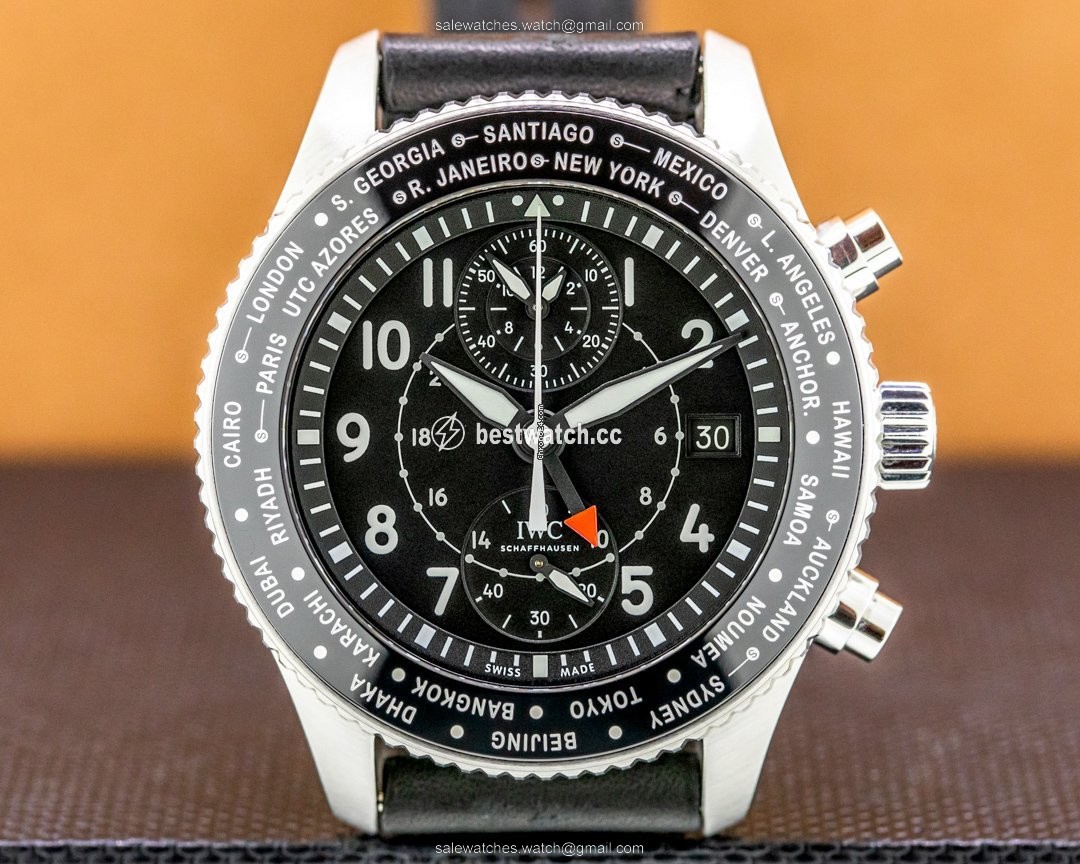 IWC Pilot Chronograph Mens watch Unisex Automatic Steel IW395001