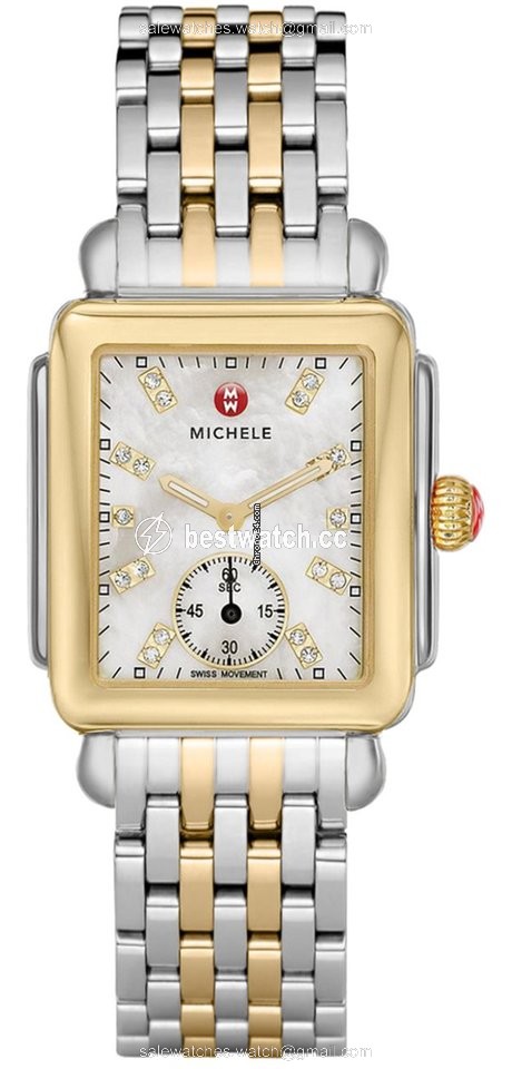Michele Deco Womens watch Quartz Steel MWW06V000042