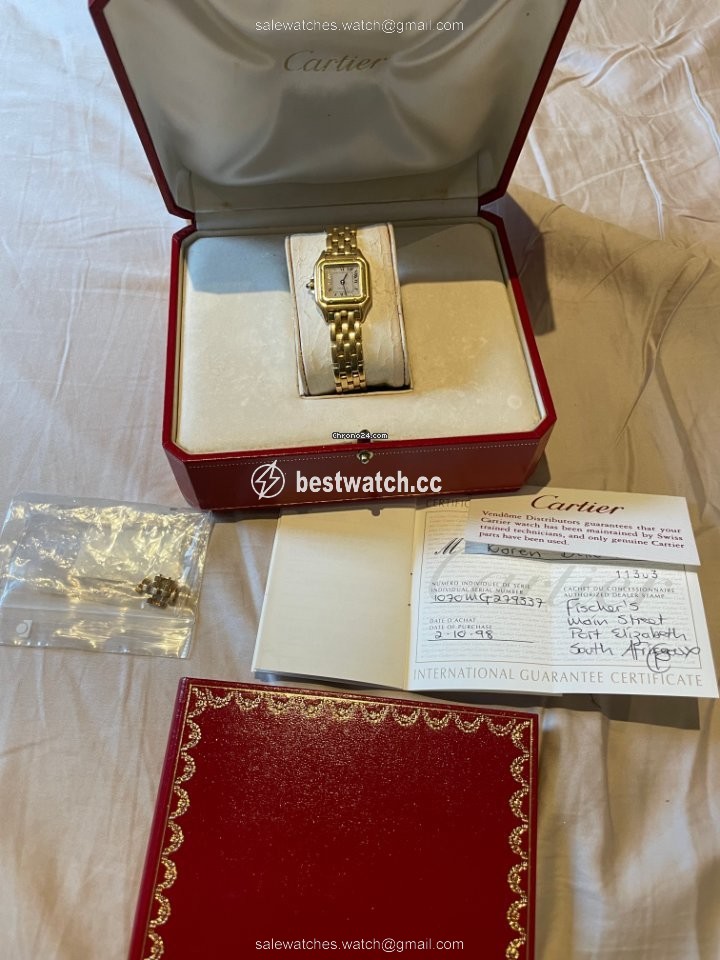 Cartier Panthere Womens watch Quartz Yellow gold 1070