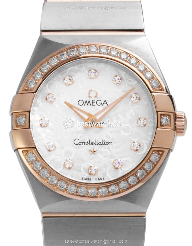 Omega Constellation Quartz Mens watch Unisex Quartz Steel 123.25.27.60.55.009