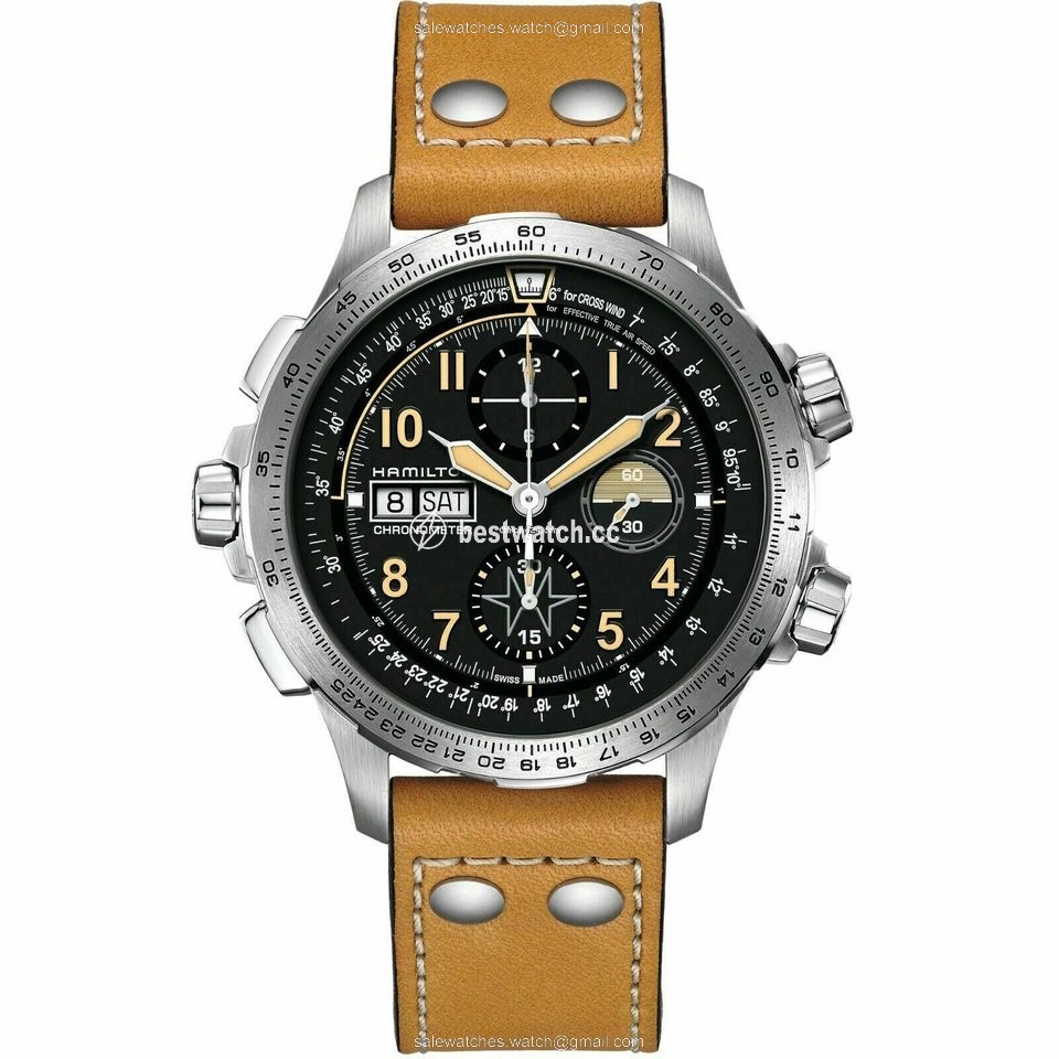 Hamilton Khaki X-Wind Mens watch Unisex Automatic Steel H77796535