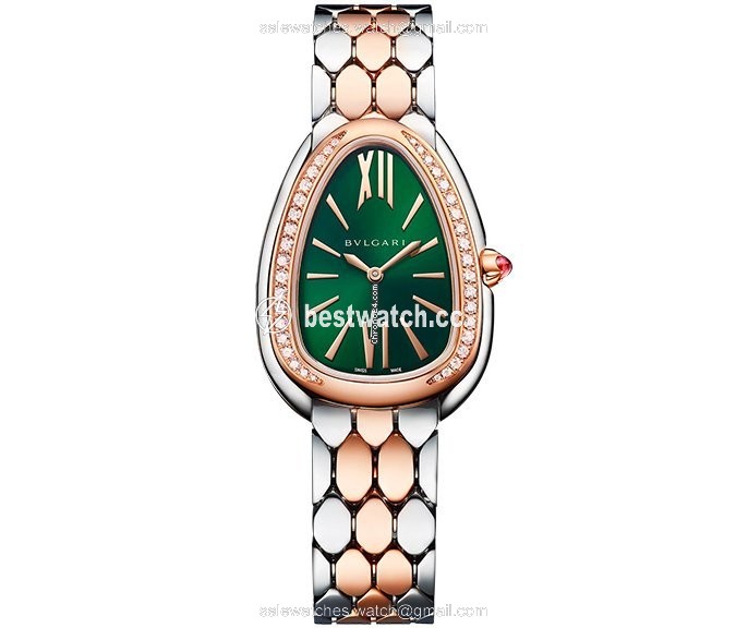 Bulgari Serpenti Womens watch Quartz Gold Steel 103526
