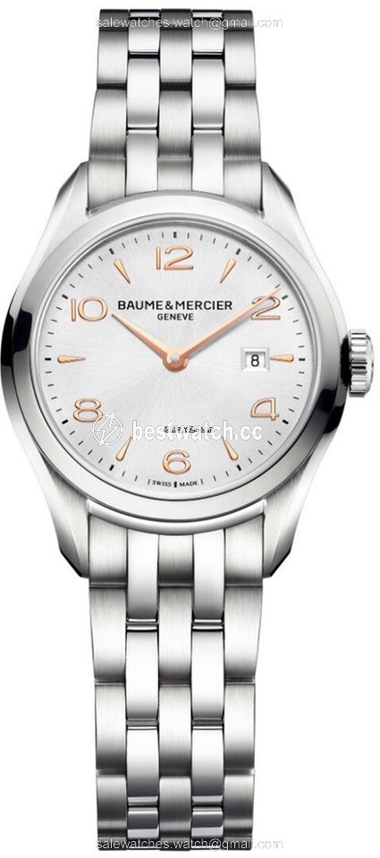 Baume & Mercier Clifton Womens watch Quartz Steel 10175,