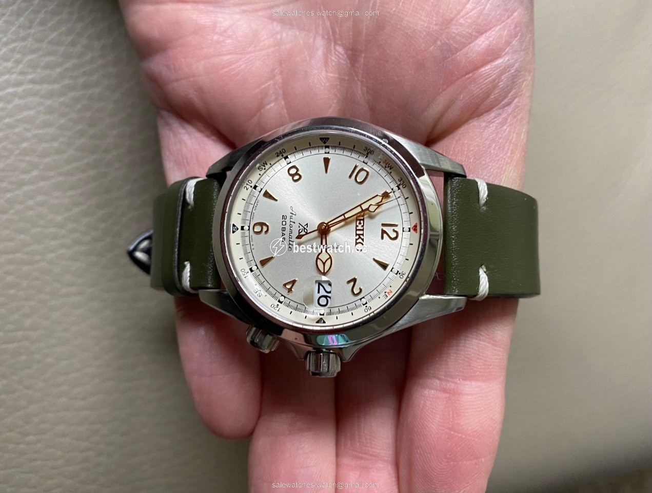 Seiko Prospex Mens watch Unisex Automatic Steel SPB123J1