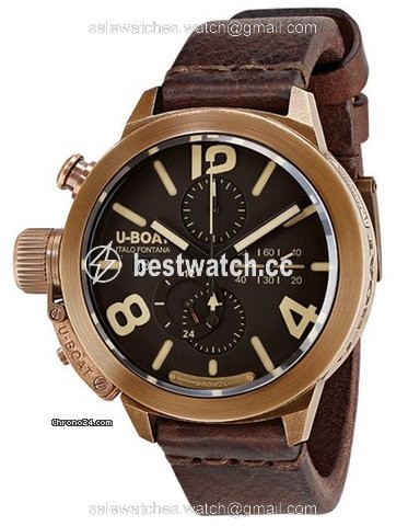 U-Boat Classico Mens watch Unisex Automatic Bronze 8064