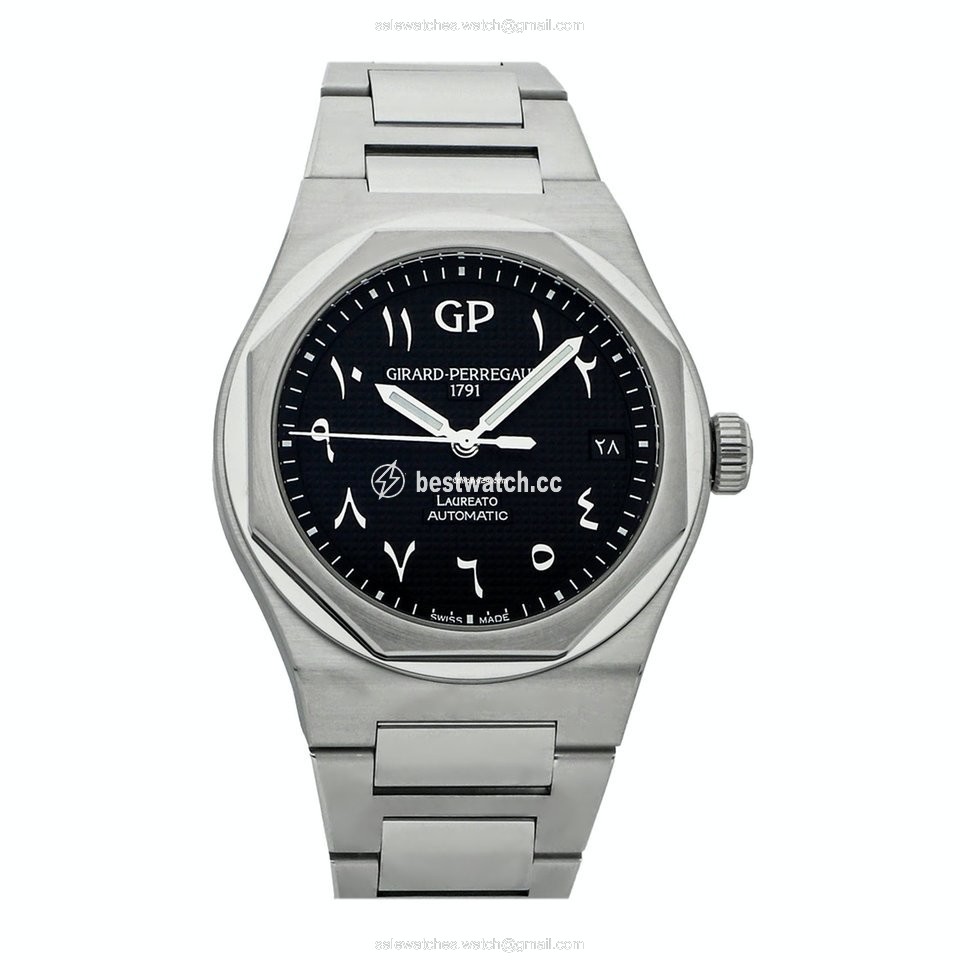 Girard Perregaux Laureato Mens watch Unisex Automatic Steel 81010-11-1750-11A