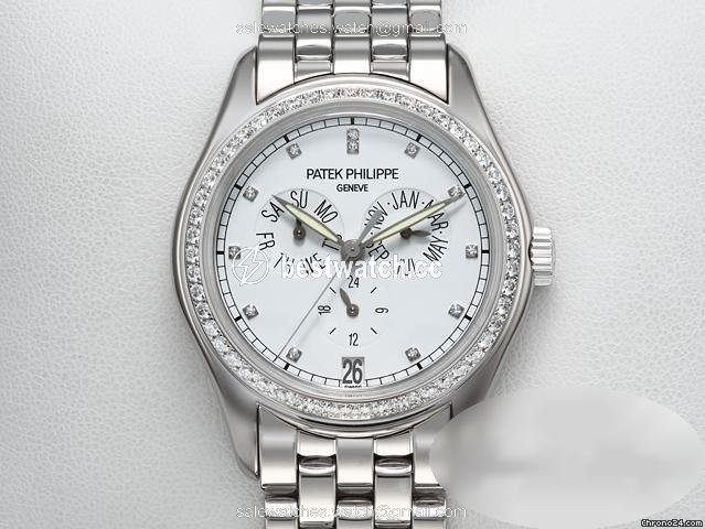 Patek Philippe Annual Calendar Mens watch Unisex Automatic White gold 5037