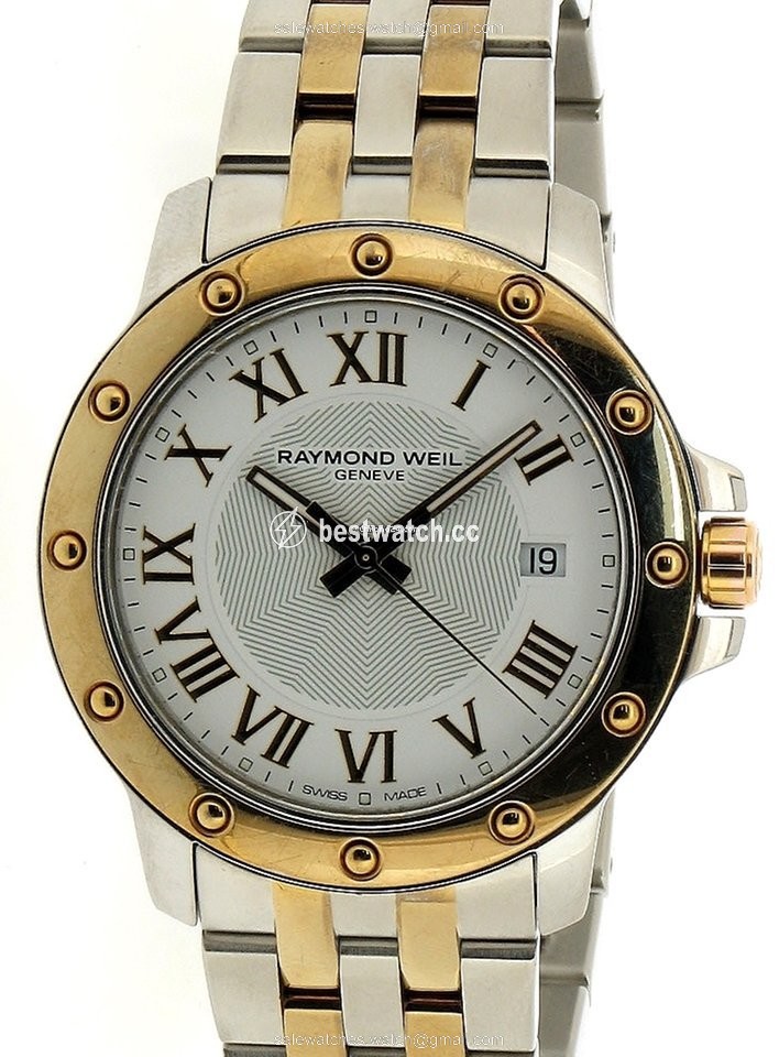 Raymond Weil Tango Mens watch Unisex Quartz Gold Steel 5599-stp-00308