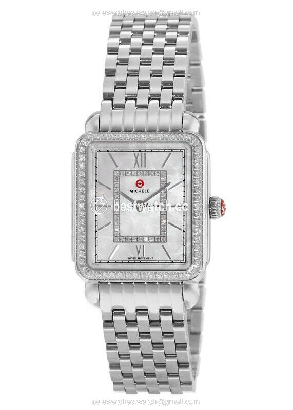 Michele Deco Womens watch Quartz Steel MWW06I000001