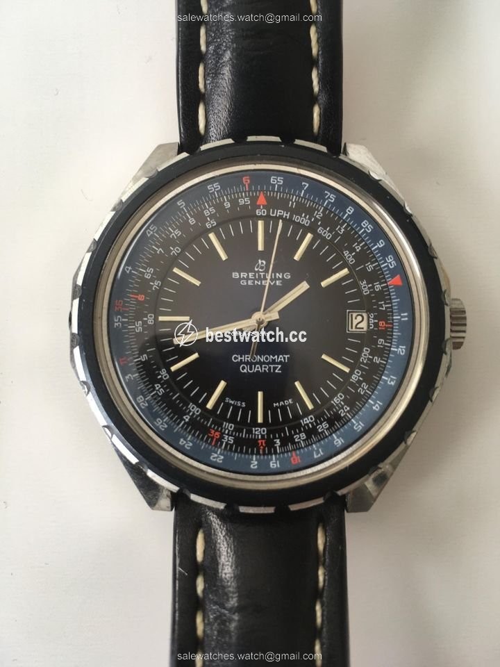 Breitling Chronomat Mens watch Unisex Quartz Steel 9108