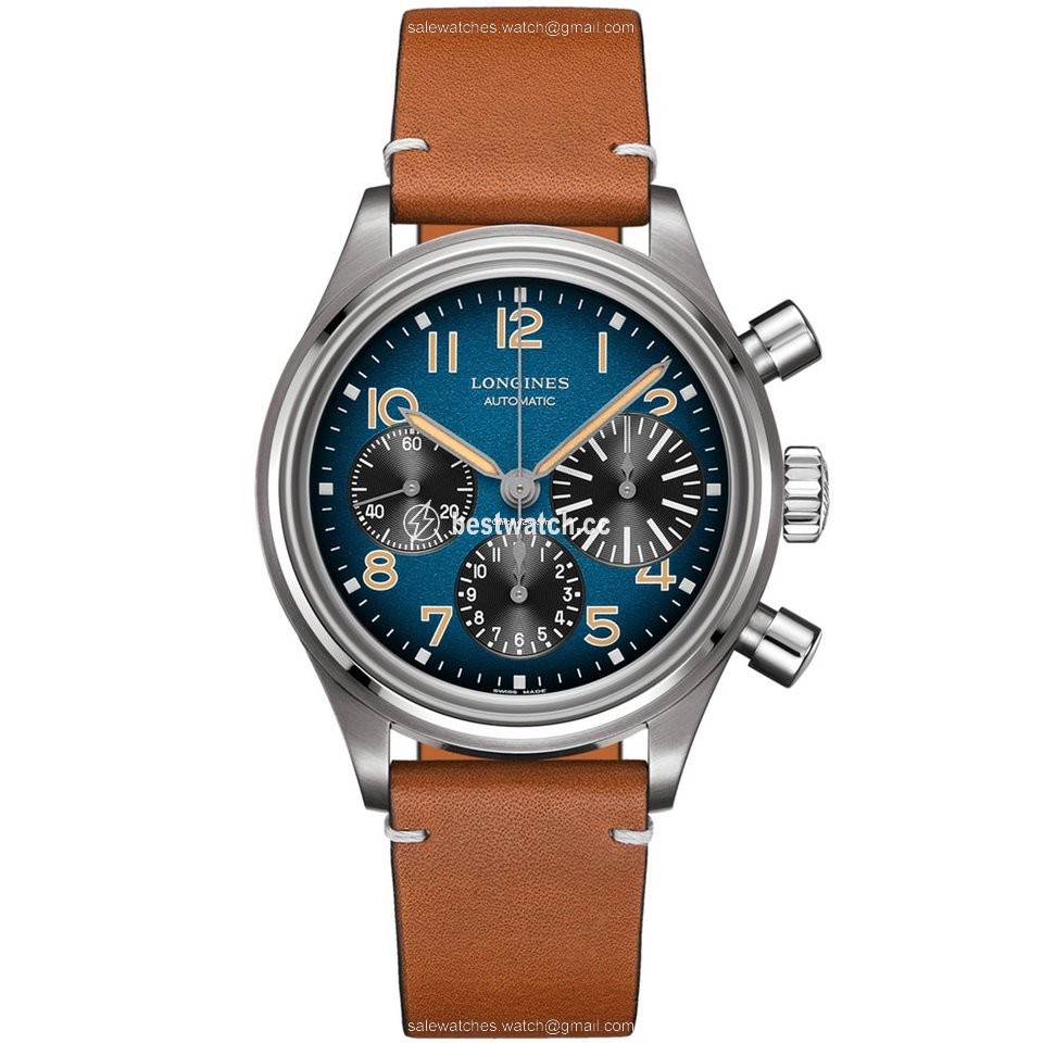 Longines Avigation Mens watch Unisex Automatic Titanium L2.816.1.93.2