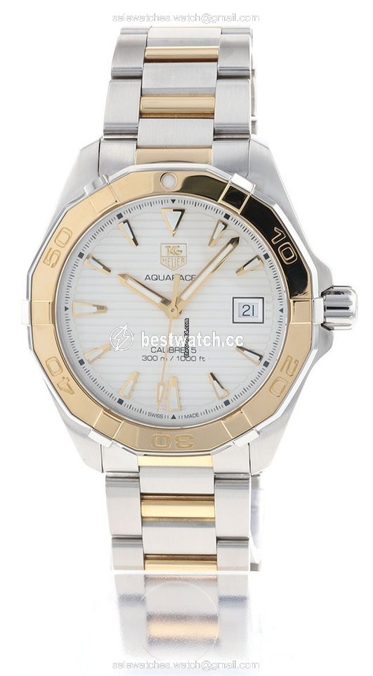 TAG Heuer Aquaracer 300M Mens watch Unisex Automatic Gold Steel WAY2151.BD0912