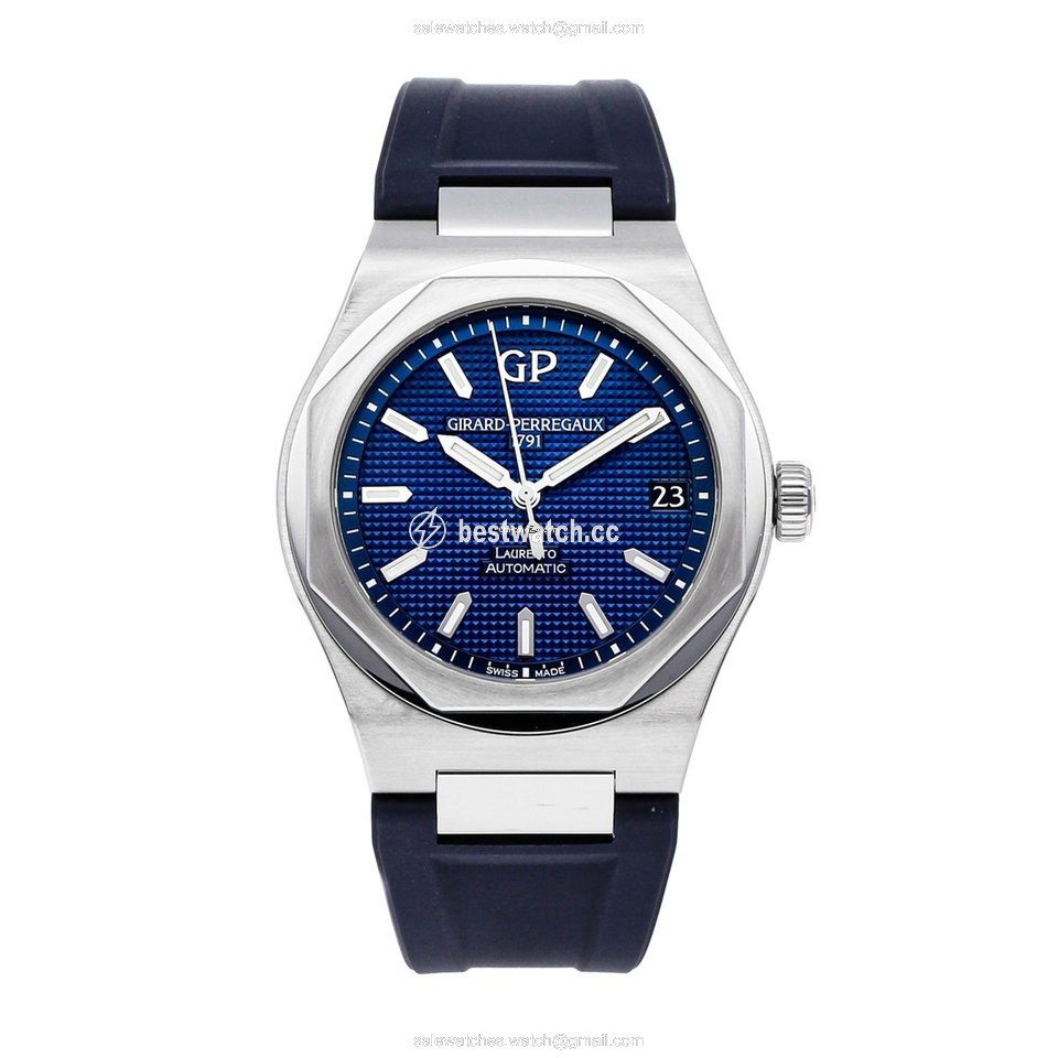 Girard Perregaux Laureato Mens watch Unisex Automatic Steel 81010-11-431-BB6A