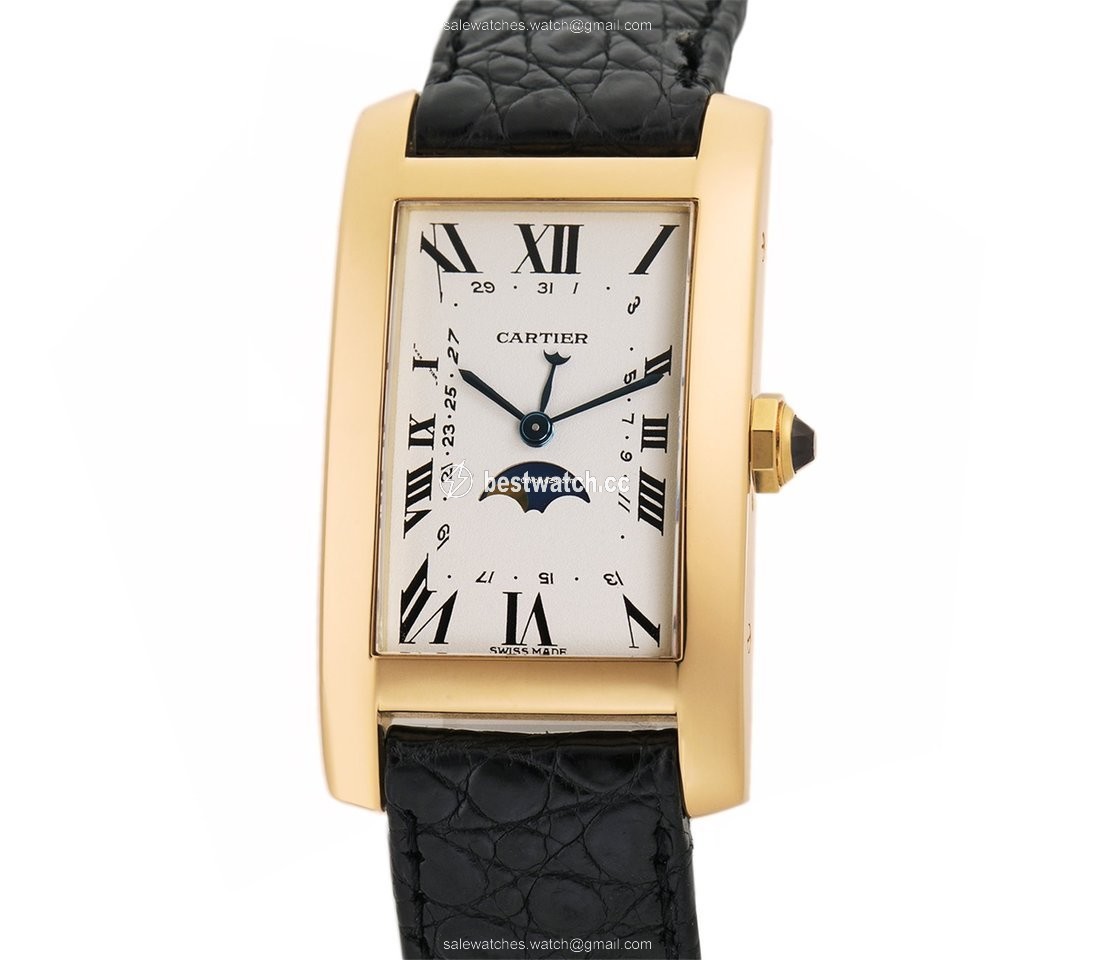 Cartier Tank Americaine Quartz Yellow gold 819907
