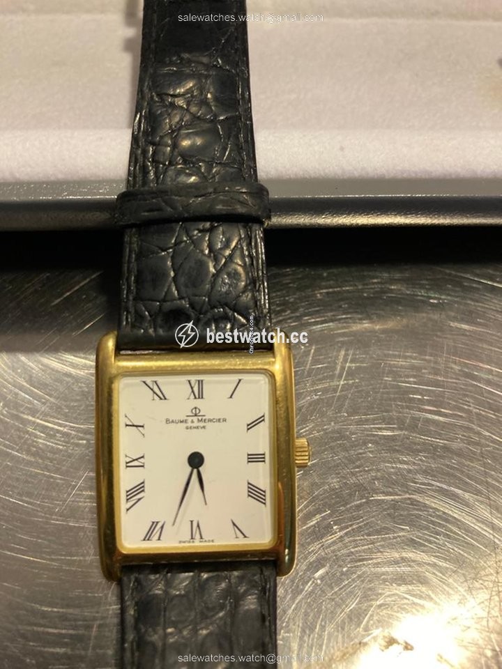 Baume & Mercier Mens watch Unisex Manual winding Yellow gold 37342