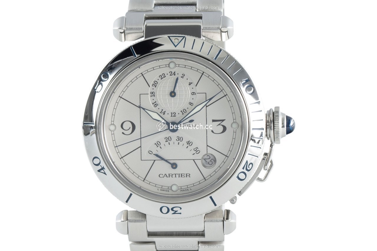 Cartier Pasha Mens watch Unisex Automatic Steel 2388